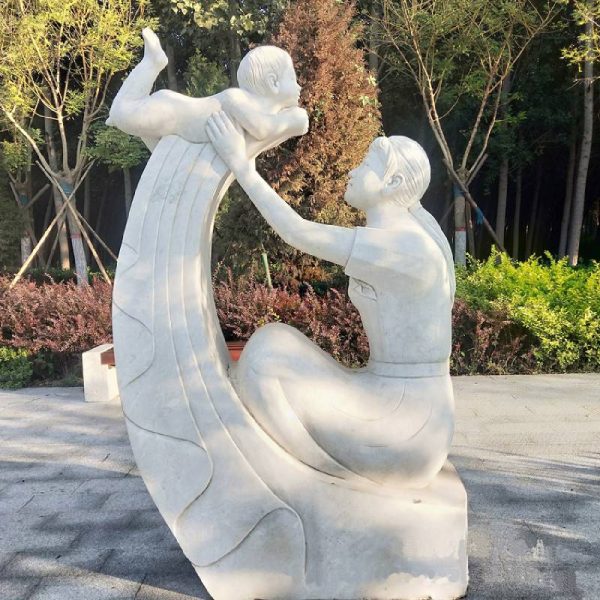 Custom white marble statues - Image 3