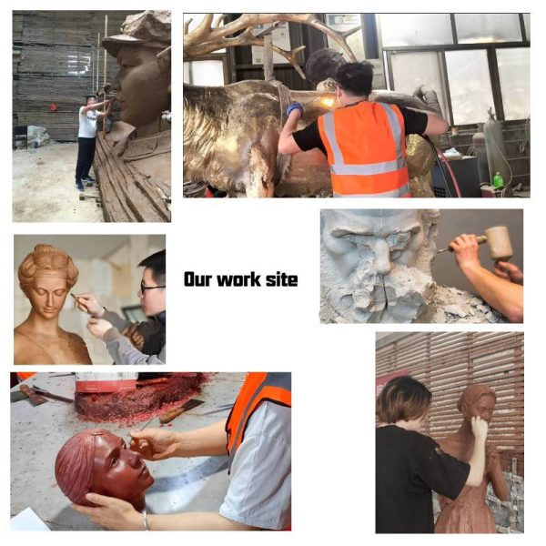 Custom white marble statues - Image 7
