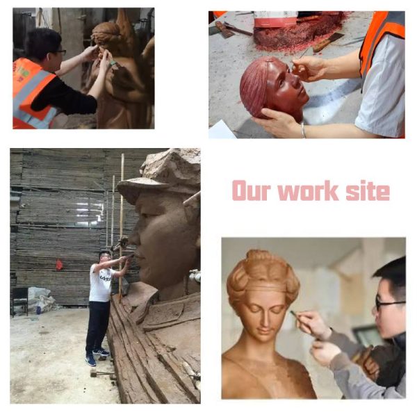 Customized fiberglass swan sculptures of different sizes - Image 8