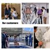 Russian people love outdoor Park Fiberglass White Swan Sculpture - Image 6