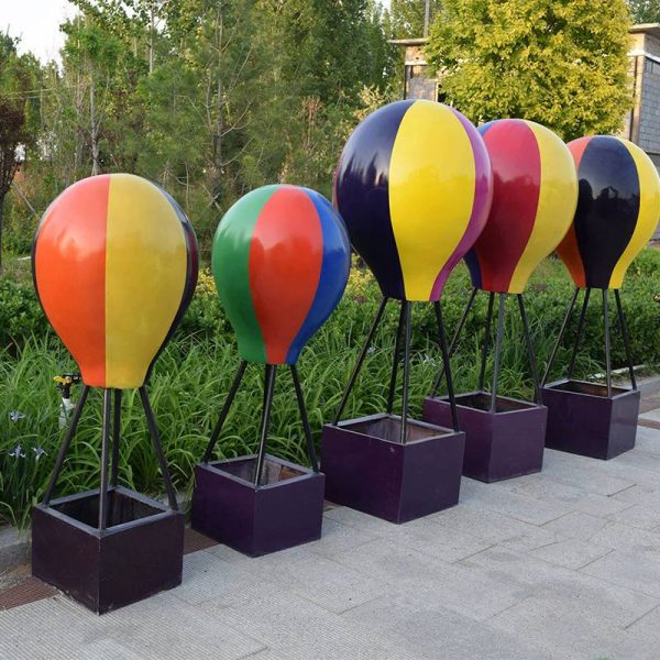 Outdoor Square Park Shopping Mall Fiberglass Balloon Sculpture - Image 4