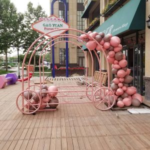 Outdoor Square Park Shopping Mall Fiberglass Balloon Sculpture