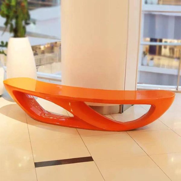Park outdoor fiberglass creative shape seat - Image 6