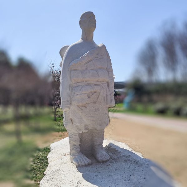 Enlightenment: A man, a woman and their baby, living a hard life