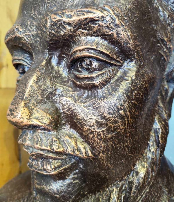 Bronze Bust Art Sculpture