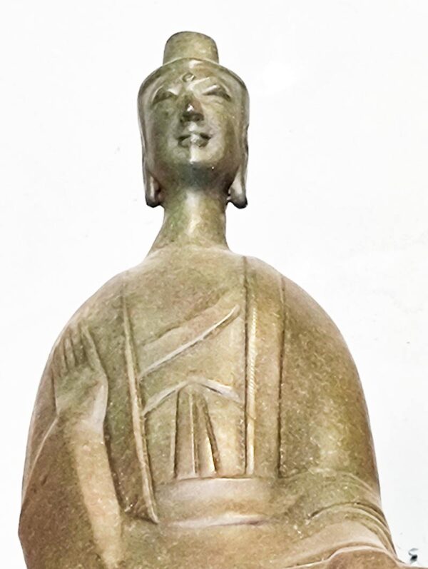 Bronze Buddha statue Bodhisattva full body sitting
