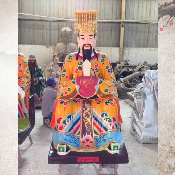 Fiberglass Jade Emperor Statue - Image 3
