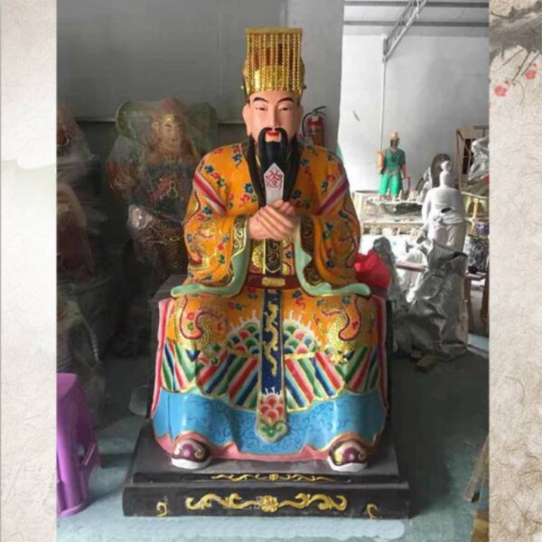 Fiberglass Jade Emperor Statue - Image 2