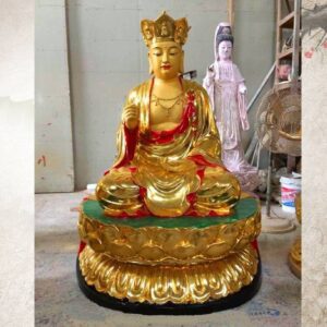Fiberglass Ksitigarbha Bodhisattva Statue