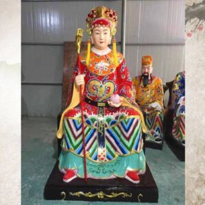 Fiberglass Queen Mother statue sculpture