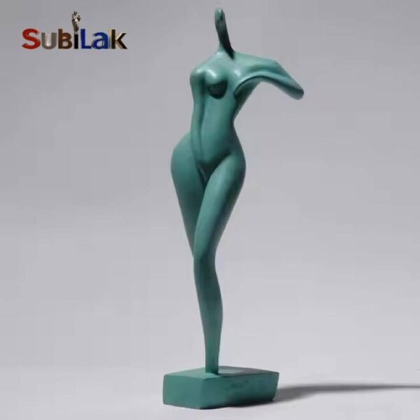 Interior home decor modern design life size bronze human body abstract art sculpture - Image 2